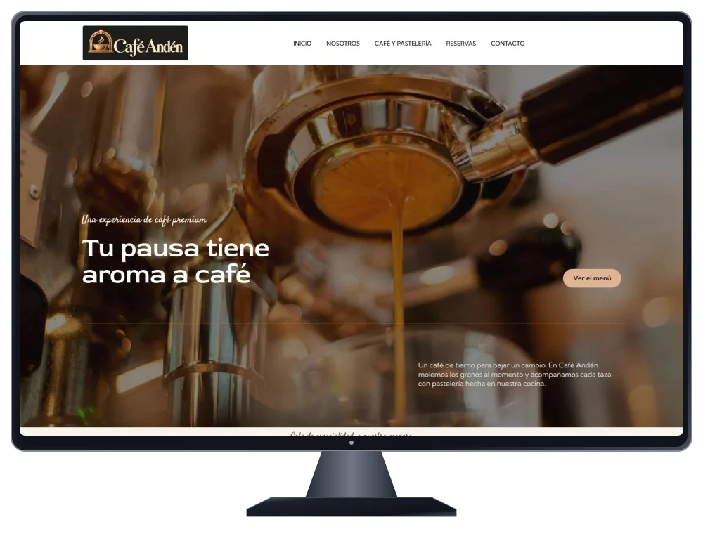 Café Andén · Escritorio