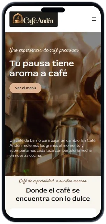 Café Andén · Celular
