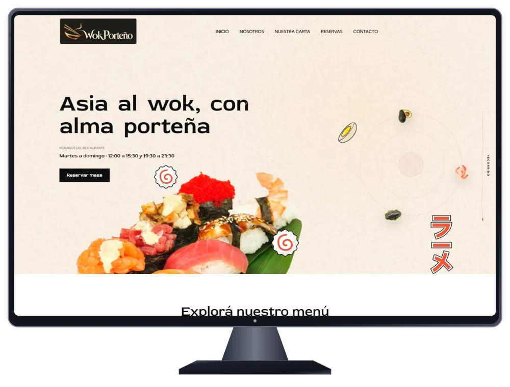 Wok Porteño · Escritorio