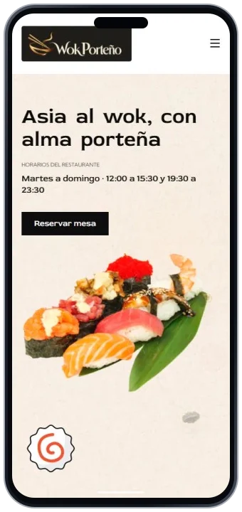 Wok Porteño · Celular