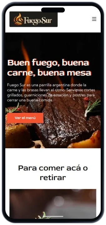 Fuego Sur · Celular