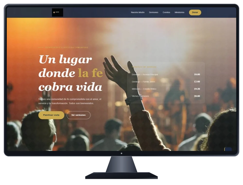Iglesia Gracia Viva · Escritorio