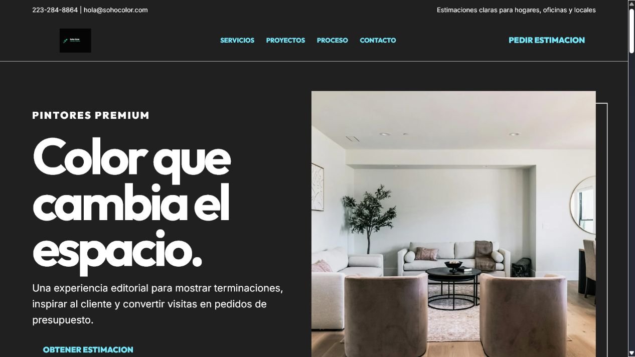 Vista previa de solución digital para AgroTech