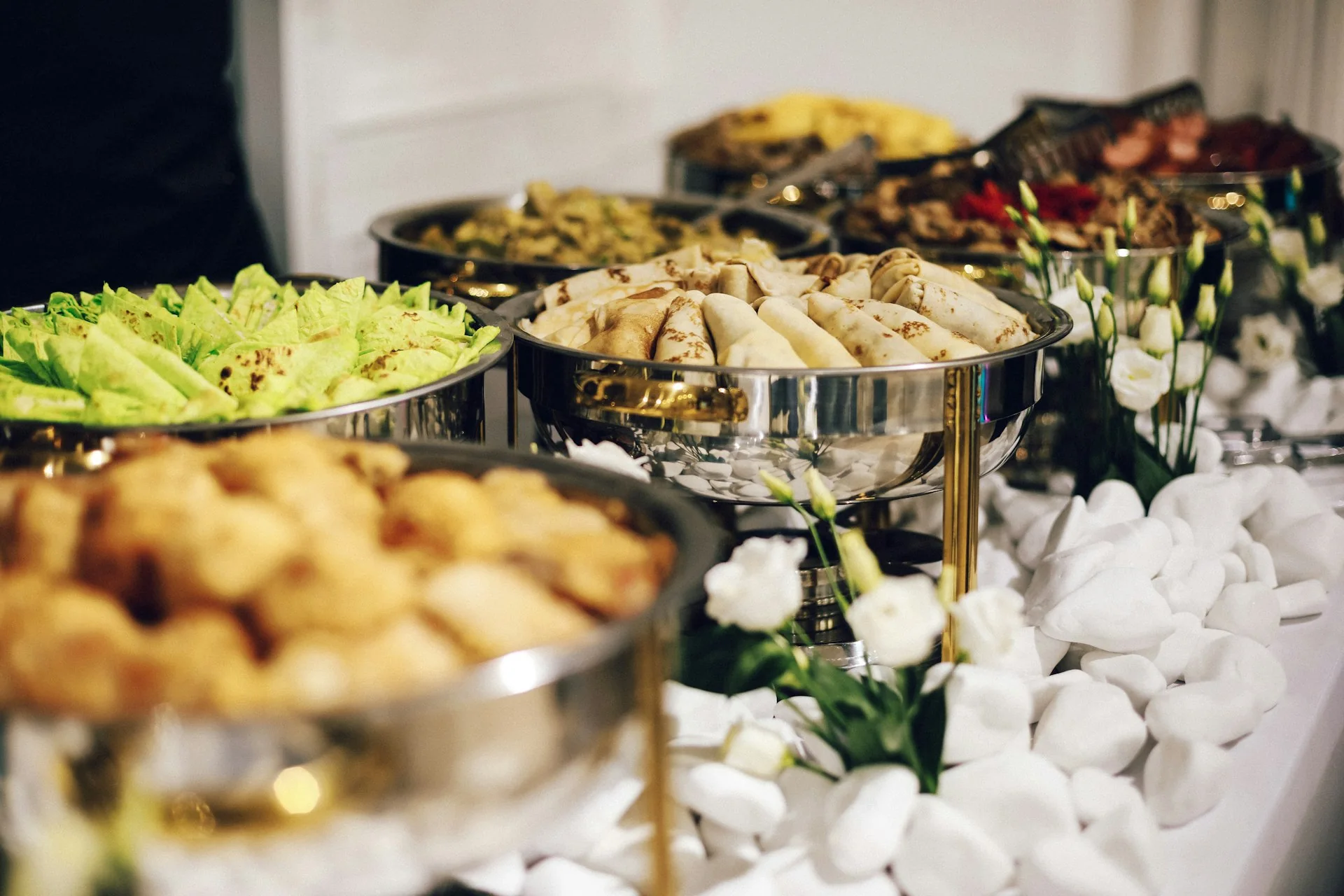 Mesa con selección gastronómica